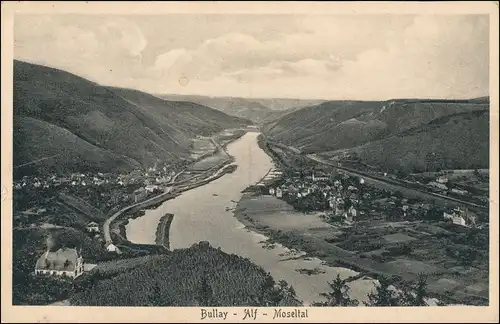 Ansichtskarte Bullay Alf - Moseltal 1925