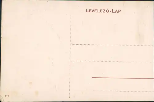 Postcard Lipova Máriaradna A templom mögötti kálvária. 1913