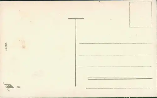 Militär Propaganda Soldaten FROHE OSTERN Osterkarte 1. Weltkrieg 1914