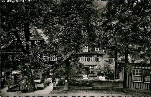 Wildemann (Innerstetal) Pension Milchbar Hotel Rathaus Inh. H.G. Müller 1958