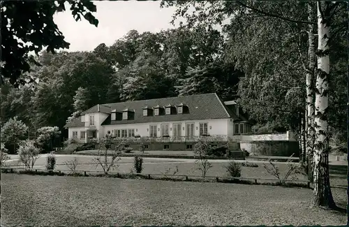 Neukirchen (Knüll) Park Restaurant Inhaber H. Bais, Außenansicht 1962