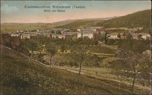 Ansichtskarte Weilmünster (Taunus) Stadtpartie 1922