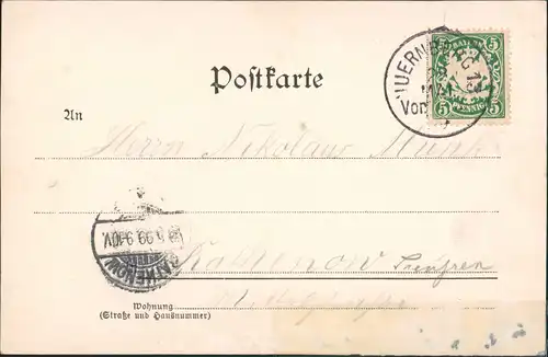 Ansichtskarte Nürnberg Dutzendteich, elektrische Mototboote 1899