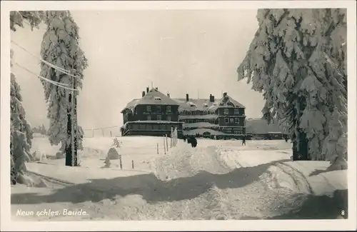 Postcard Schreiberhau Szklarska Poręba Neue schlesische Baude 1932