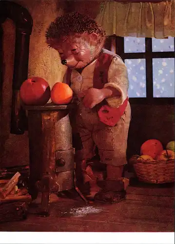 Ansichtskarte  Mecki Diehl-Film: Äpfel auf dem Ofen braten 1970