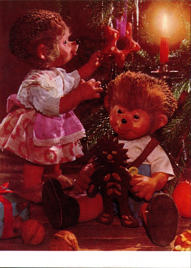 Diehl-Film Mecki Weihnachtsbaum schmücken mit Lametter und Stern 1975 