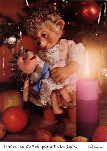 Mecki (Diehl-Film): Frohes Fest, neues Jahr, Puppe Weihnachtsbaum 1970