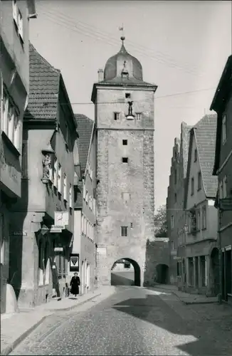 Ansichtskarte Rothenburg ob der Tauber Klingentor - Straße 1959