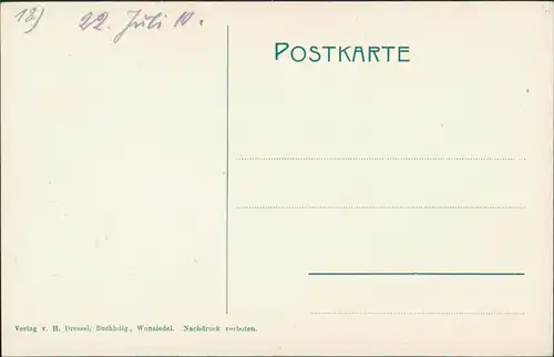 Luisenburg-Wunsiedel (Fichtelgebirge) Losburg Aufführung Zwerge 1910