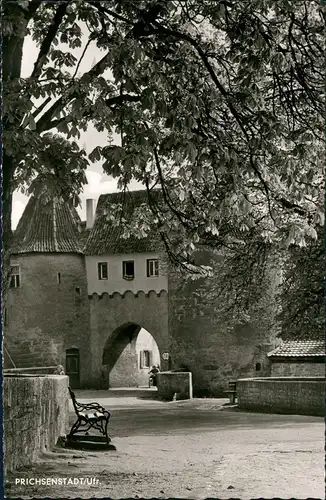 Ansichtskarte Prichsenstadt Stadttor - Straße 1961