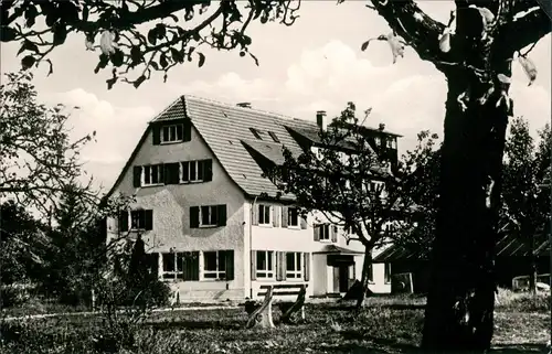 Ansichtskarte Erbstetten-Ehingen (Donau) Schullandheim Vogelhof 1968
