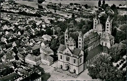 Ansichtskarte Speyer Luftbild 1963