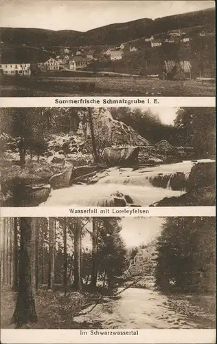 Schmalzgrube-Jöhstadt (Erzgebirge) 3 Bild: Stadt und Umland 1927