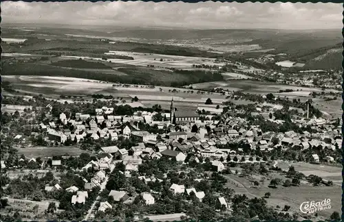 Ansichtskarte Beerfelden (Odenwald) Luftbild 1960