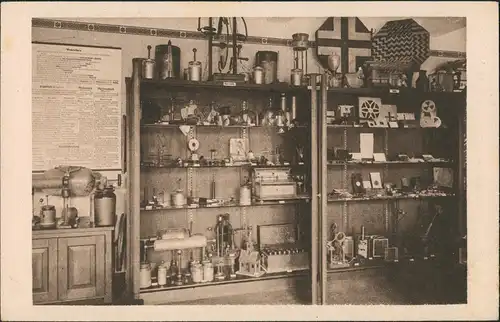 Ansichtskarte Weimar Aus dem Physiksaale des Goethe-Nationalmuseums 1924