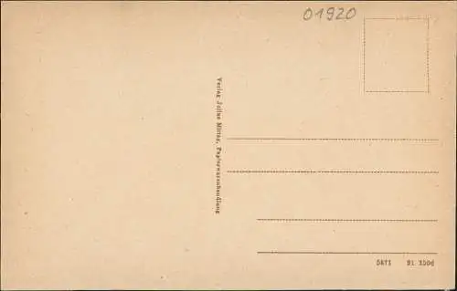 Ansichtskarte Biehla-Elsterwerda Wikow Steingut-Fabrik 1922