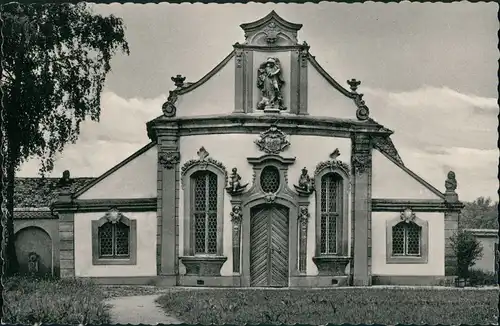 Ansichtskarte Ellingen Maria-Hilf-Kirche 1950