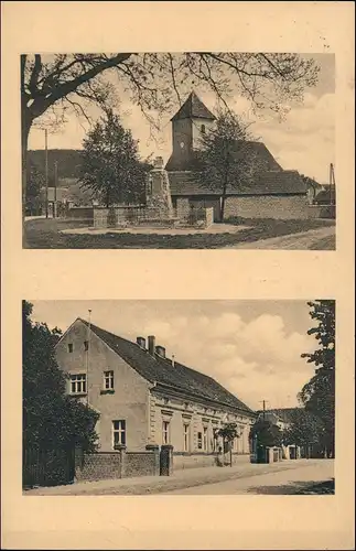 Ansichtskarte Göttlin-Rathenow 2 Bild: Kriegerdenkmal Stadt 1927