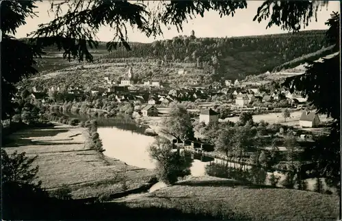 Ansichtskarte Wasungen Panorama-Ansicht Gesamtansicht DDR Postkarte 1965/1958