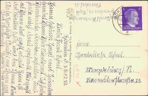 Hörnum (Sylt) Hörnem (  Partie mit Wohnhäuser am Leuchtturm, Lighthouse 1943