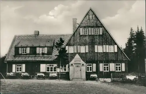 Altenberg (Erzgebirge) Waldschänke "Altes Raupennest" Gastwirtschaft 1966