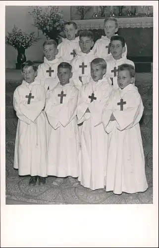 Kirchen-Knaben-Chor Kinder Gottesdienst Privatfoto 1960 Privatfoto