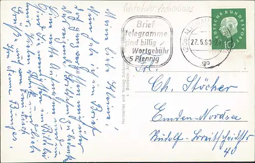 Altenau-Clausthal-Zellerfeld Umland-Ansicht Polstertaler Zechenhaus   1960