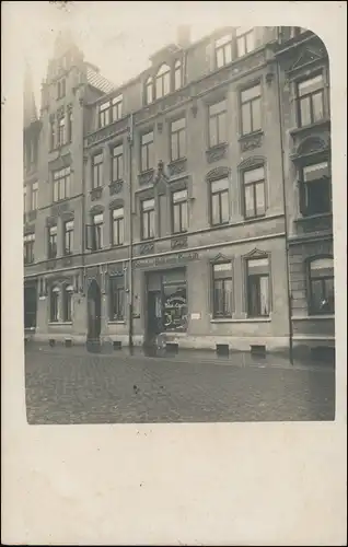 Weinböhla Gründerzeithaus Colonialwarengeschäft b Radebeul 1912