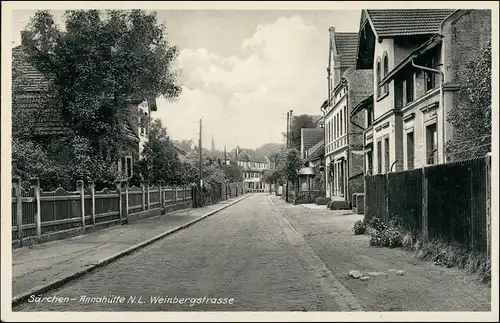 Annahütte-Schipkau Särchen Šejkow Weinbergstraße b Schipkau Senftenberg 1929