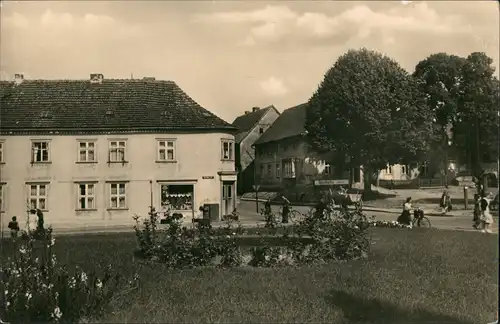 Ansichtskarte Mirow Straßenpartie 1961