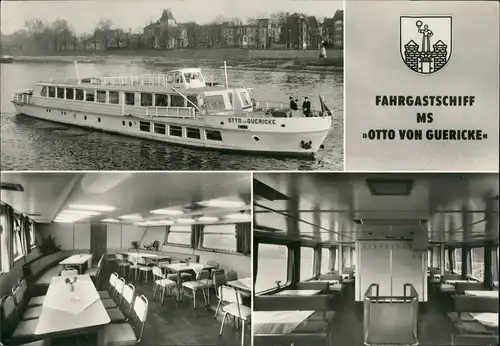 Altstadt-Magdeburg 3 Bild Fahrgastschiff MS Otto von Guericke 1975