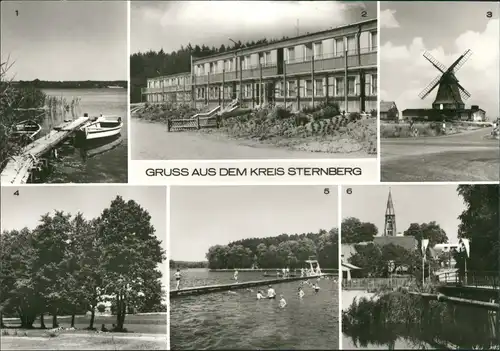 Groß Labenz-Warin (Mecklenburg) Bootssteg, FDGB- n  1980