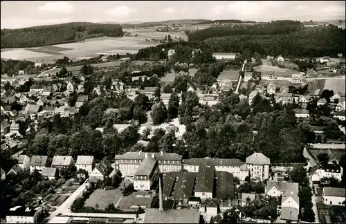 Ansichtskarte Horn-Bad Meinberg Luftbild Überflug Teilansicht 1967
