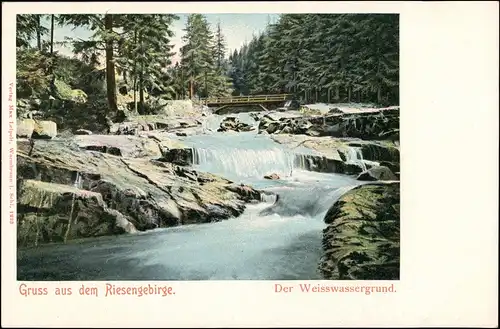 Spindlermühle Špindlerův Mlýn | Spindelmühle Weißwassergrund (Důl  1907