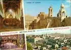 Bethlehem בֵּית לֶחֶם بيت لحم Kirche Church of Nativity Multi-View Postcard 1970