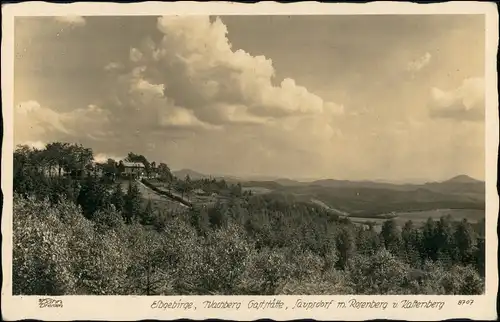 Saubsdorf Supíkovice Rosenberg Gaststätte Wachberg 1940 Walter Hahn:8707