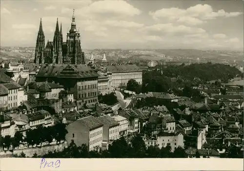 Burgstadt-Prag Hradschin/Hradčany Praha Hradschin Hradčany (dt. Rundfunk 1960