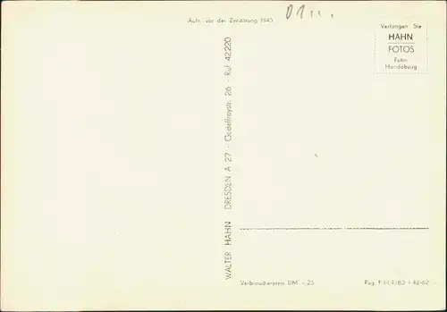 Ansichtskarte Dresden Stadt, Stimmungsbild Elbwiesen 1962 Walter Hahn:12604