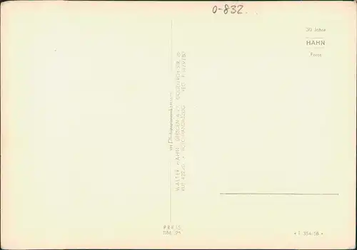Ansichtskarte Wehlen Stadt mit Rauenstein 1956 Walter Hahn:8957