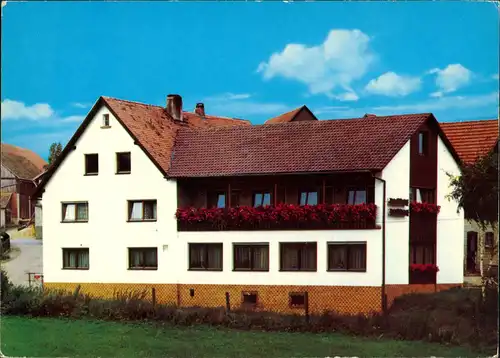 Ansichtskarte Pottenstein GASTHOF PENSION SCHMITT Weidmannsgesees 1982
