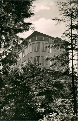 Ansichtskarte Bad Wildbad Sommerbergbahn-Gaststätten 1961