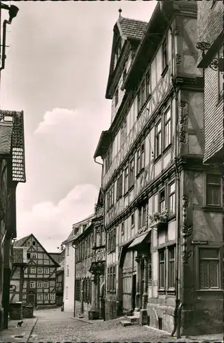 Ansichtskarte Alsfeld Rittergasse mit Neurath-Haus 1960