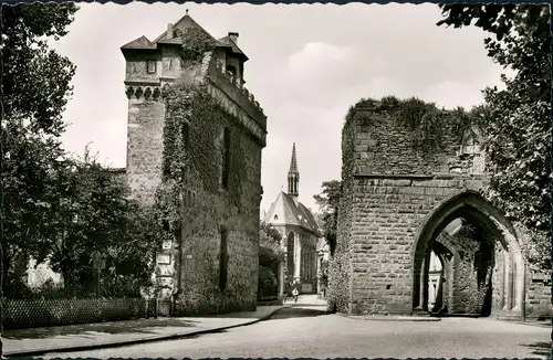 Ansichtskarte Andernach Strassen Partie am Römertor 1960