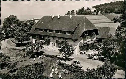 Ansichtskarte Horben Ortsteil Langackern, Hotel Gasthof Zum Engel 1959