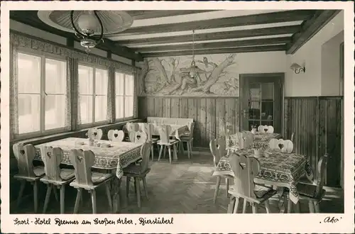 Bayerisch Eisenstein Bier-Stüberl Sport Hotel Brennes am Großen Arber  1955