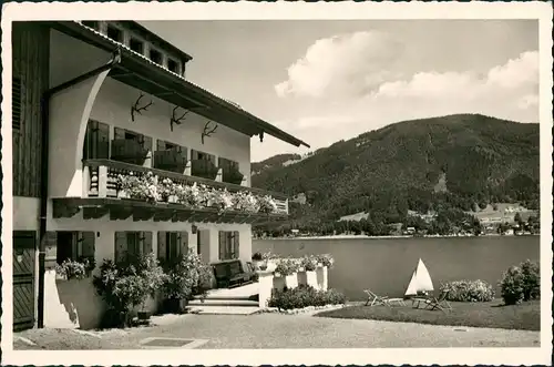 Ansichtskarte Bad Wiessee Steinbrecherhof Blick 1970