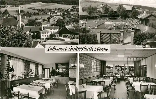 Güttersbach-Mossautal GASTHOF PENSION ZUR ZENTLINDE Bes. Gg.   1966