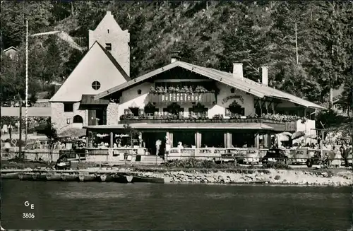 Schliersee Postgasthof Seecafé St. Bernhard Spitzingsee 1100 m 1961