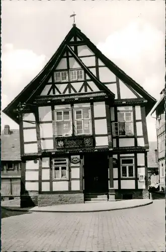 Ansichtskarte Stadtoldendorf Gaststätte Ratskeller 1960