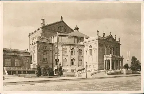 Ansichtskarte München Prinzregententheater Frontalansicht 1914